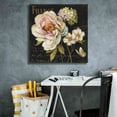 thumbnail image 5 of Epic Graffiti 'Marche De Fleurs On Black' by Lisa Audit, Canvas Wall Art, 26"x26", 5 of 8