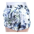 thumbnail image 2 of KENSIE Womens Blue Floral Cropped Short  Size: M, 2 of 2