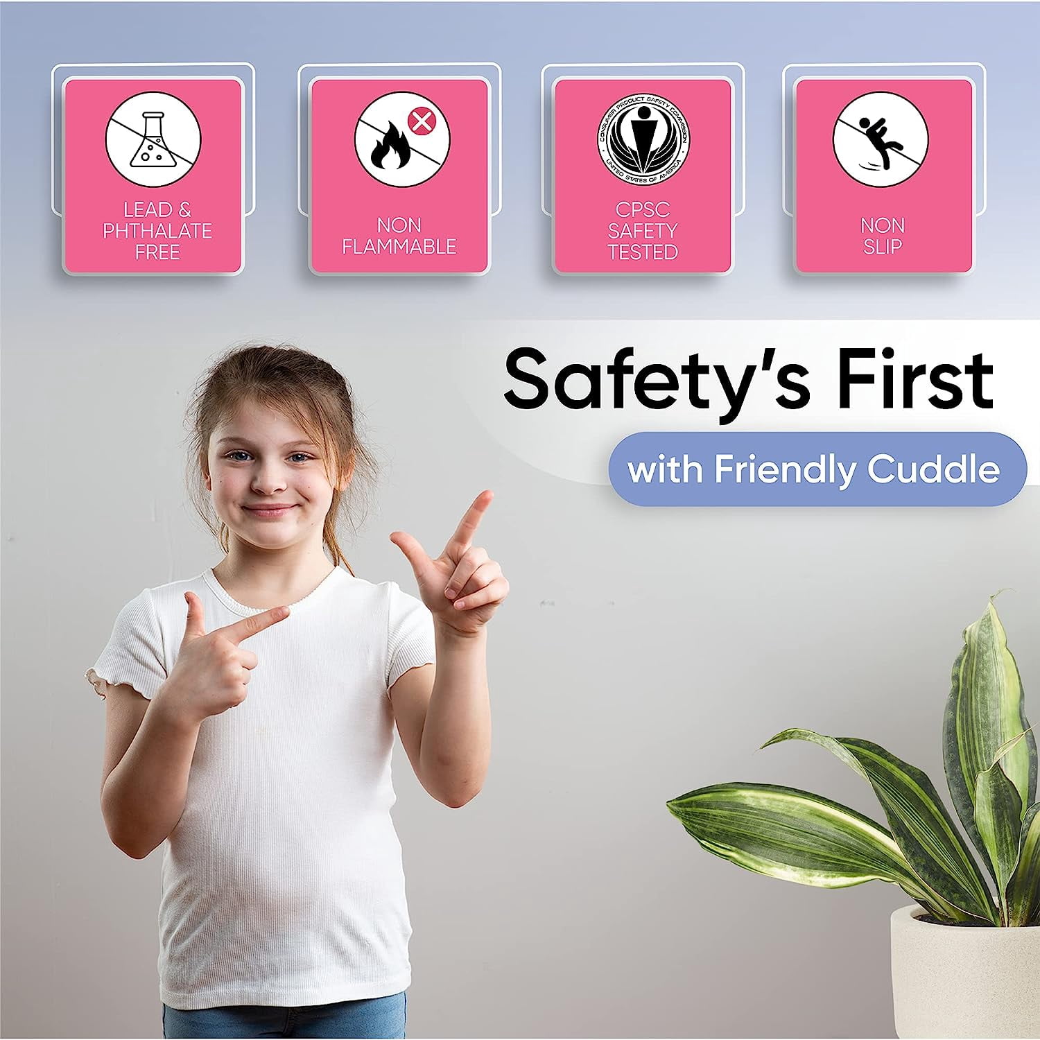Friendly Cuddle Sensory Swing for Kids & Adults Cocoon Hammock, Pink and Purple