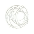 thumbnail image 1 of Denine Small Abstract Round Wall Art - Silver, 1 of 3