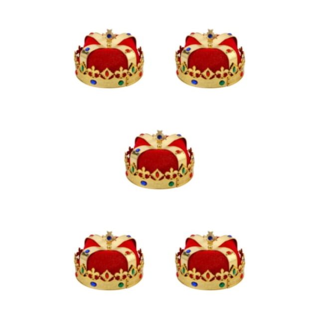 VONKY Prince Élégant pour Costume Bal et Réunions de Vacances Rouge 19 x 10cm 5Ensemble