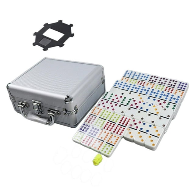 QualitChoice Dominoes Educational Calculation Game 91 Fun Pieces Family Parties And Travel Activities Adding More Fun