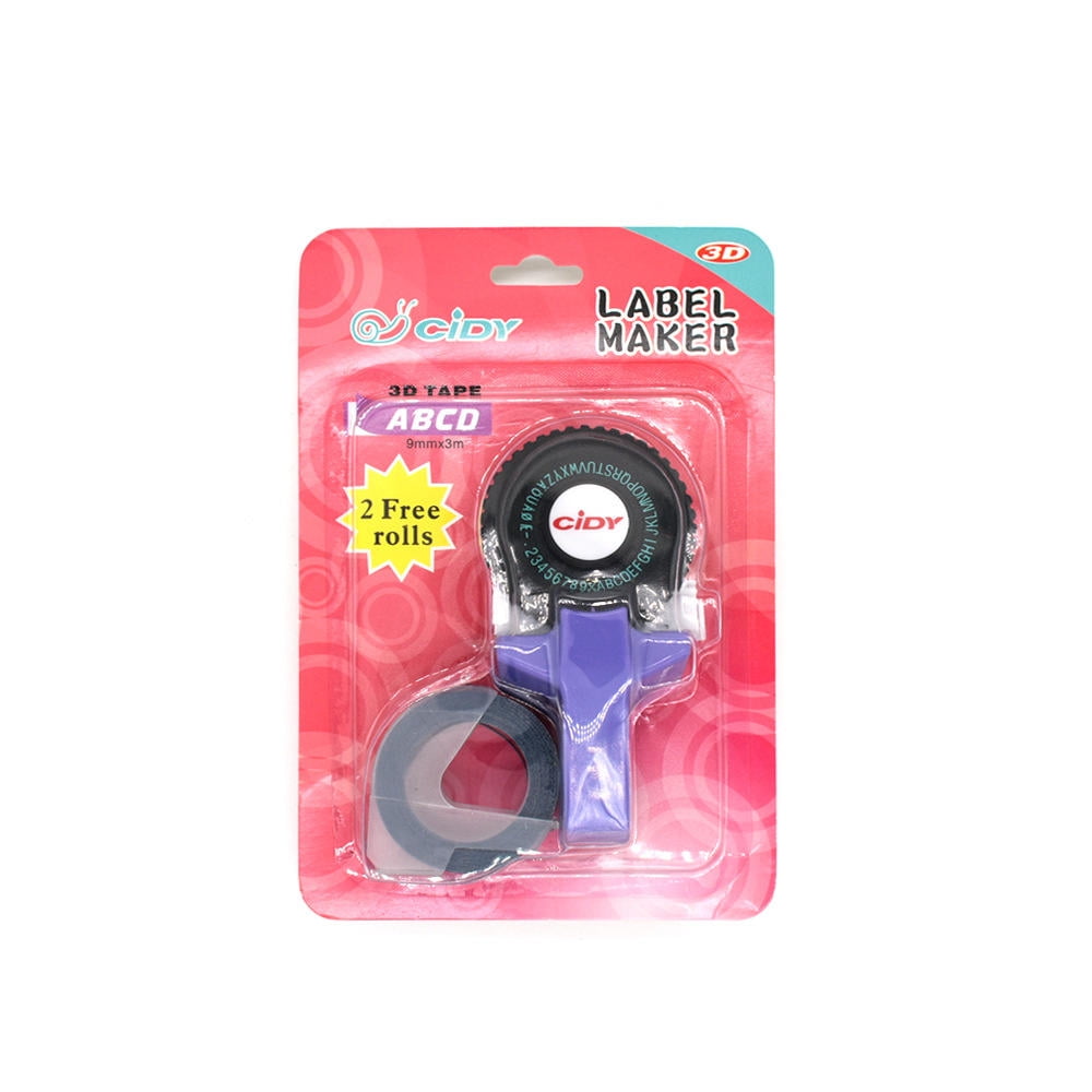 Embosser Tape Home 3D Embossing Label Maker Typewriter Printer DIY