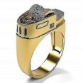thumbnail image 1 of Encendedor creativo, joyería punk, oro--9-Código de producto 34211 9, 1 of 3