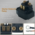 thumbnail image 2 of Triumilynn Starter Solenoid Relay for Yamaha PWC FX1000 GP800 GP1300 SJ700 XL700 XLT1200 XLT800 LST1200 SR230 2002-2016 # 68N-81940-00-00 Outboard Engine, 2 of 7
