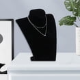 thumbnail image 4 of Collar de gargantilla Yinane cadena en Capas plata, 4 of 8