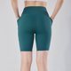 thumbnail image 5 of Pantalones Cortos para Hombre Cintura Elástica con Bolsillos Casual Cintura Alta Levantado Nalgas Ajustado Deportes Correr Medio Pantalones Cortos, 5 of 8