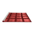 thumbnail image 2 of Ahgly Company Machine Washable Indoor Rectangle Abstract Red Modern Area Rugs, 8' x 10', 2 of 4