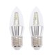 thumbnail image 1 of 2pcs Chandelier Light Bulb E27 Base Candelabra Light Bulb 5w Decorative Bulb, 1 of 4