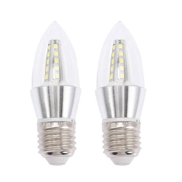 2pcs Chandelier Light Bulb E27 Base Candelabra Light Bulb 5w Decorative Bulb