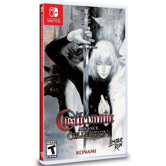 Castlevania Advance Collection Classic Edition cover espada blanca NINTENDO SWITCH