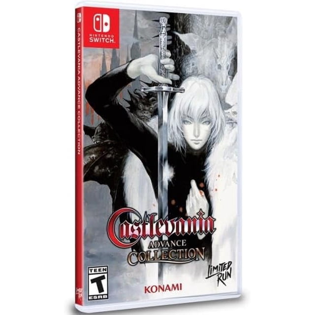 Castlevania Advance Collection Classic Edition cover espada blanca NINTENDO SWITCH
