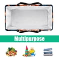 thumbnail image 5 of Starfish Reusable Foldable Oxford Cloth Grocery Storage Bag Laundry Bag Toy Basket Large Capacity Bag, 5 of 7