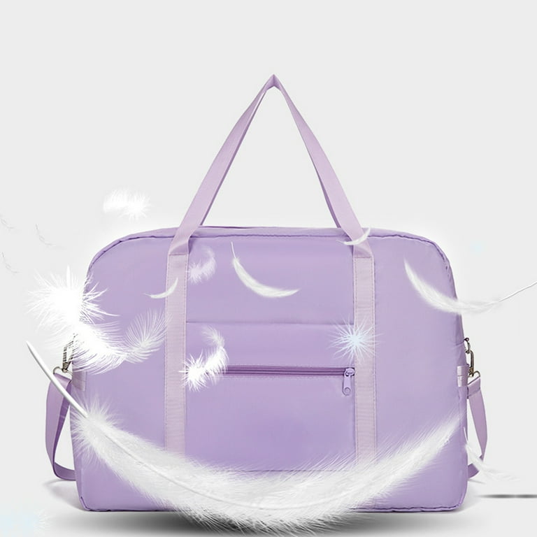 Cabin Bag Hand Luggage Waterproof Carry on Bag for Airplane Undearseat Tote Bags for Vacation Shopping Sport Pink