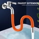 thumbnail image 1 of Xihbxyly Extensión de Grifo, Conector Universal para Tubería de Agua, Manguera Ajustable de 360 Grados, Interfaz de Cobre Inoxidable, Ideal para Cocina, Baño y Balcón, Fácil de Instalar, Longitud de, 1 of 7