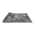 thumbnail image 2 of Ahgly Company Indoor Square Abstract Gray Modern Area Rugs, 7' Square, 2 of 4