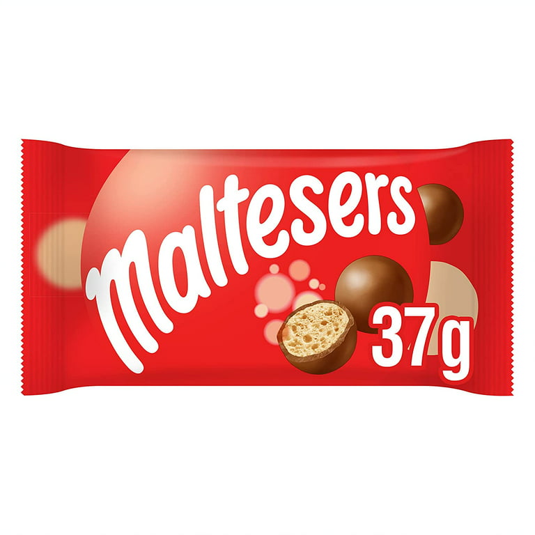Mars Candy Maltesers, 1.3 oz, 25 Pack