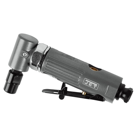JET 1/4-Inch Pneumatic Right-Angle Die Grinder, 22000 RPM (JAT-403), Gray