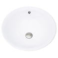 thumbnail image 5 of Brant Point Collection Nantucket Sinks 17 Inch Round White Vessel Sink With Overflow NSV218, 5 of 7