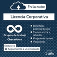 thumbnail image 2 of Reloj checador biométrico serie E, más licencia Corporativa, asistencia de tiempos de 50 empleados por reconocimiento facial, máquina para fichar, marcar tarjeta, control de asistencia, 2 of 7