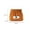 Brown, variant on Shrapnel lipstick bag cosmetics storage bag women's portable corduroy storage bag in the bag