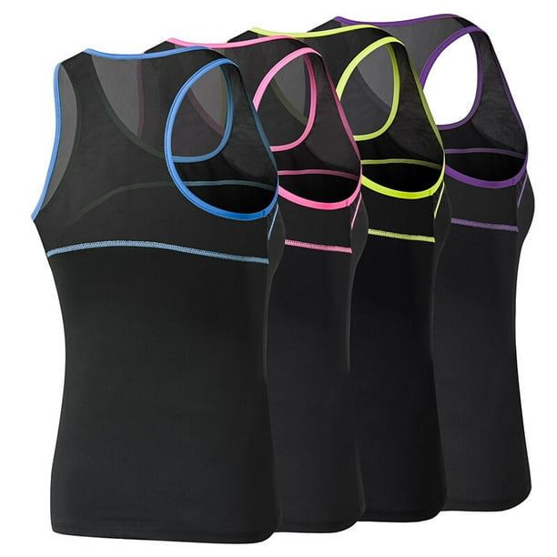 Nuevas mujeres Yoga Tops Sexy Gym Ropa deportiva Chaleco Fitness Tight