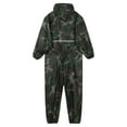 thumbnail image 6 of Yeahdor Mens Water Resistance Full Body Jumpsuit Rain Suit Hooded Drawstring Overall Jumpsuit Camouflage M, 6 of 7