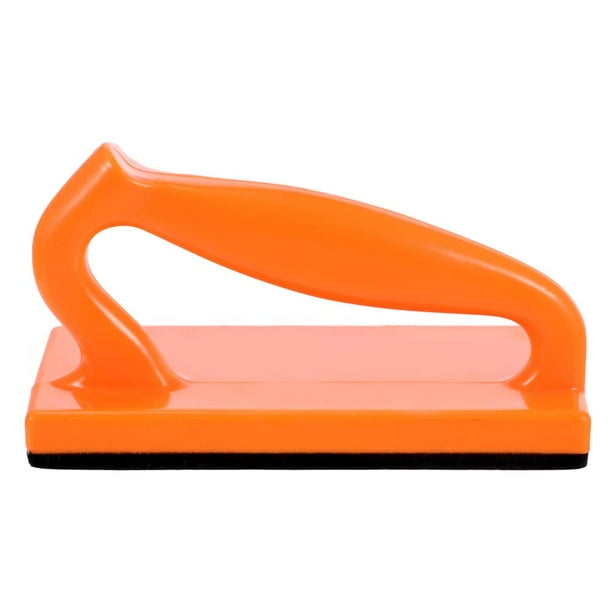 Bloque De Empuje De Seguridad De Plástico Recto Multifuncional Con Mango De Empuje De Agarre Máximo Para Carpintería, Carpintería, Sierra De Mesa, Enrutador Ensamblador (Naranja) 2 Piezas seitruly TO003061-00