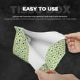 thumbnail image 5 of Lsque Cartoon Fruit Printed Long Tissue Box Cover Holder, Facial Paper Organizer Dispenser,Triangle with Bottom Belt, PVC Leather Decorative Organizer, 5 of 9