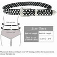 thumbnail image 6 of YooGuoGuo Versatile men's and women's waist belts, women's rhinestone inlaid leopard print waist belts, wide waistbands, 6 of 6