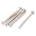 thumbnail image 1 of Unique Bargains M6 x 80mm Threaded Phillips Flat Head Countersunk Bolt Machine Screw 6pcs, 1 of 2