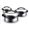 thumbnail image 1 of Milton SS016 Régent Garder Chaud / Froid Isolé Casserole Ensemble - 3 Pièces, 1 of 3