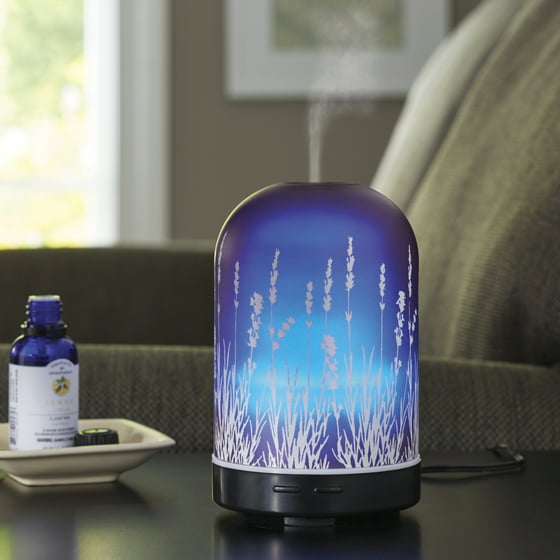 Better Homes and Gardens 100 ML Essential Oil Diffuser, Lavender Fields