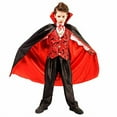 thumbnail image 2 of DSplay Costume d'Halloween Gothique Classique pour Enfants Vampire (10-12 Ans), 2 of 4