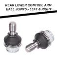 thumbnail image 4 of AUTOACER Rear Upper & Lower Control Arm Ball Joint Kit (Left + Right) 4 Pcs for Pathfinder R51 2005-2014, Armada 2006-2015, QX56 2006-2010, OEM Compatible 54500-7S002, 54500-EB300, 54500-EA009, 4 of 7