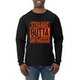 thumbnail image 1 of Straight Outta San Francisco SF Fan | Fantasy Baseball Fans | Mens Sports Long Sleeve T-Shirt, Black, Medium, 1 of 4
