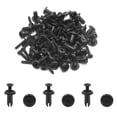 thumbnail image 2 of Unique Bargains 50Pcs 5mm Hole Dia Plastic Bumper Fender Fastener Rivet Clips for Auto Car, 2 of 2