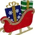 thumbnail image 6 of Northlight 59" Lighted Reindeer with Sleigh Christmas Decoration, 6 of 7