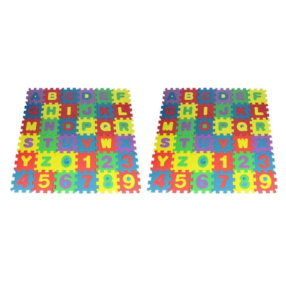 Alfombra de Gateo de Espuma para , Mejore el Interés Bebé en A Números e Inglés, los Colores MulticolorF yotijar Rompecabezas de espuma para niños
