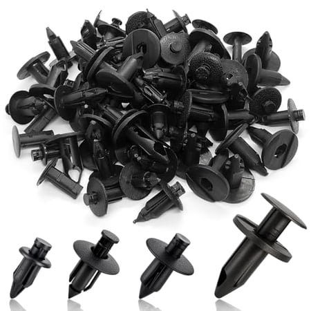 Plastic Rivets 120pcs Plastic Push Pin Clips Body Rivets Compatible with UTV ATV Motorcycle M6 M7 M8 Retainer Fastener 7661855 Fits for Polaris Honda Kawasaki Suzuki Yamaha$$Vehicle Parts