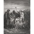 thumbnail image 2 of Posterazzi DPI1859783 Engraving From The The Dore Bible Illustrating Job VI 1 To 4 Job & His Friends by Gustave Dore 1832-1883 French Artist Poster Print, 13 x 17, 2 of 4