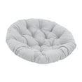 thumbnail image 5 of Kuntesetty Papasan Chair Cushion 20inch Egg Chair Cushion Breathable Soft Fabric Waterproof Light Gray, 5 of 9