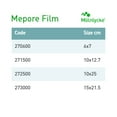 thumbnail image 3 of Mepore Film Transparent Film Dressing Frame Style Delivery Rectangle 6 x 8.5" Sterile 273000, 50 Ct, 3 of 3