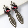 thumbnail image 3 of Flamingo Elegant Stainless Steel Vintage Crown-Shaped Bookmarks Book Accessories for Reading Enthusiasts and Book Lovers, 3 of 5