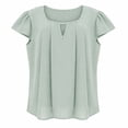 thumbnail image 1 of Blusa George para Mujer, Manga Corta Sage Talla G, 1 of 4