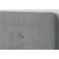 thumbnail image 3 of Bowery Hill Touffeté Plate-Forme Lit Flannelette en Gris, 3 of 3