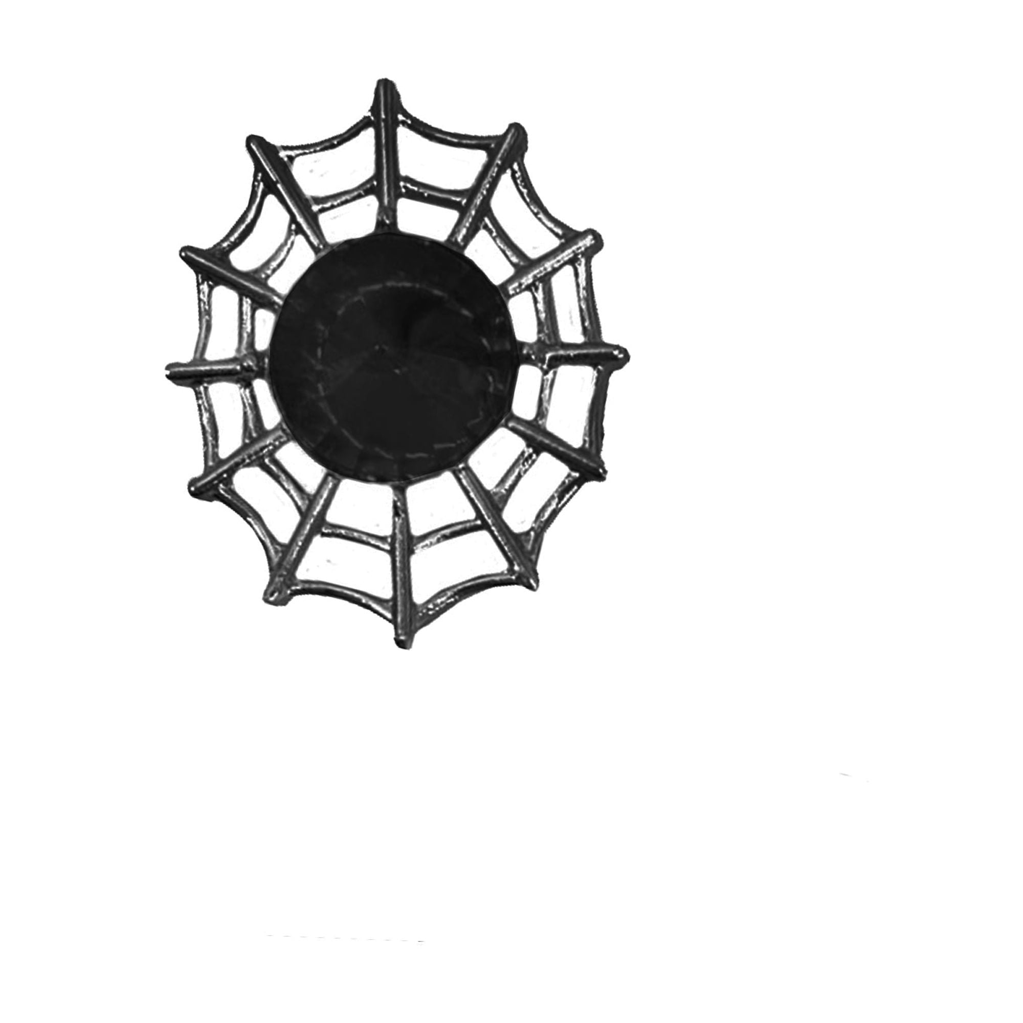 Spider Rings and Earrings Costume Accessory Set for Adults, Black, 5 Pieces, Halloween by Way To Celebrate