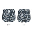 thumbnail image 2 of JUNZAN Sea Shells 1 Print Women's Athletic Gym Running Shorts with Phone Pockets - Workout Shorts-XX-Large, 2 of 5