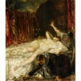 thumbnail image 3 of Carl Von Marr 12x14 Black Modern Framed Museum Art Print Titled - Payment of Zeus, 3 of 5