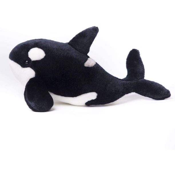 TAMMYFLYFLY The Orca Blackfish Long Big Killer Whale Stuffed Animal Sea Critters Plush Doll (39cm)